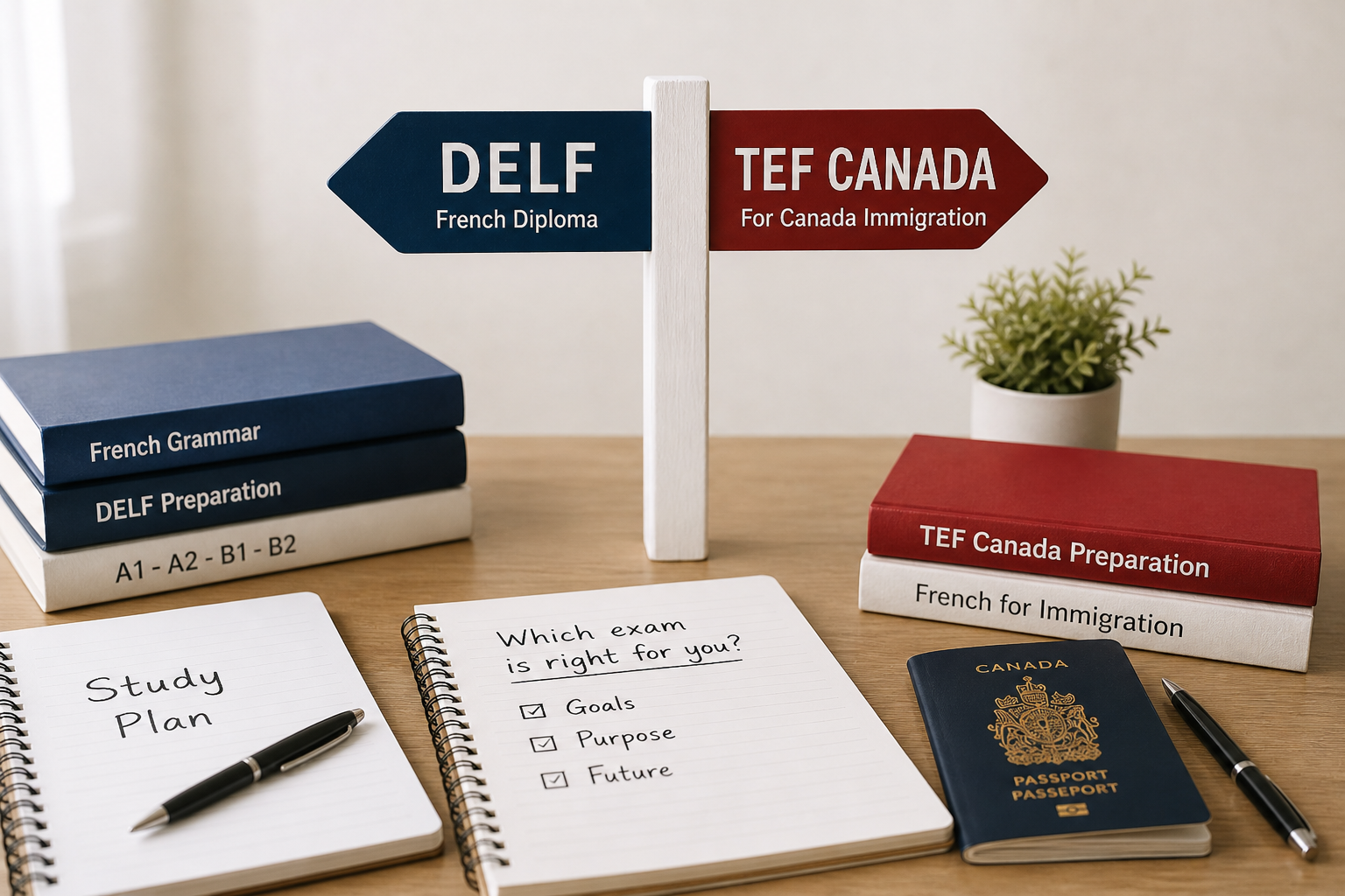 DELF and TEF Canada Preparation